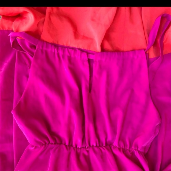 Old Navy - Pink and Orange, Maxi Dress, Medium - Picture 7 of 8